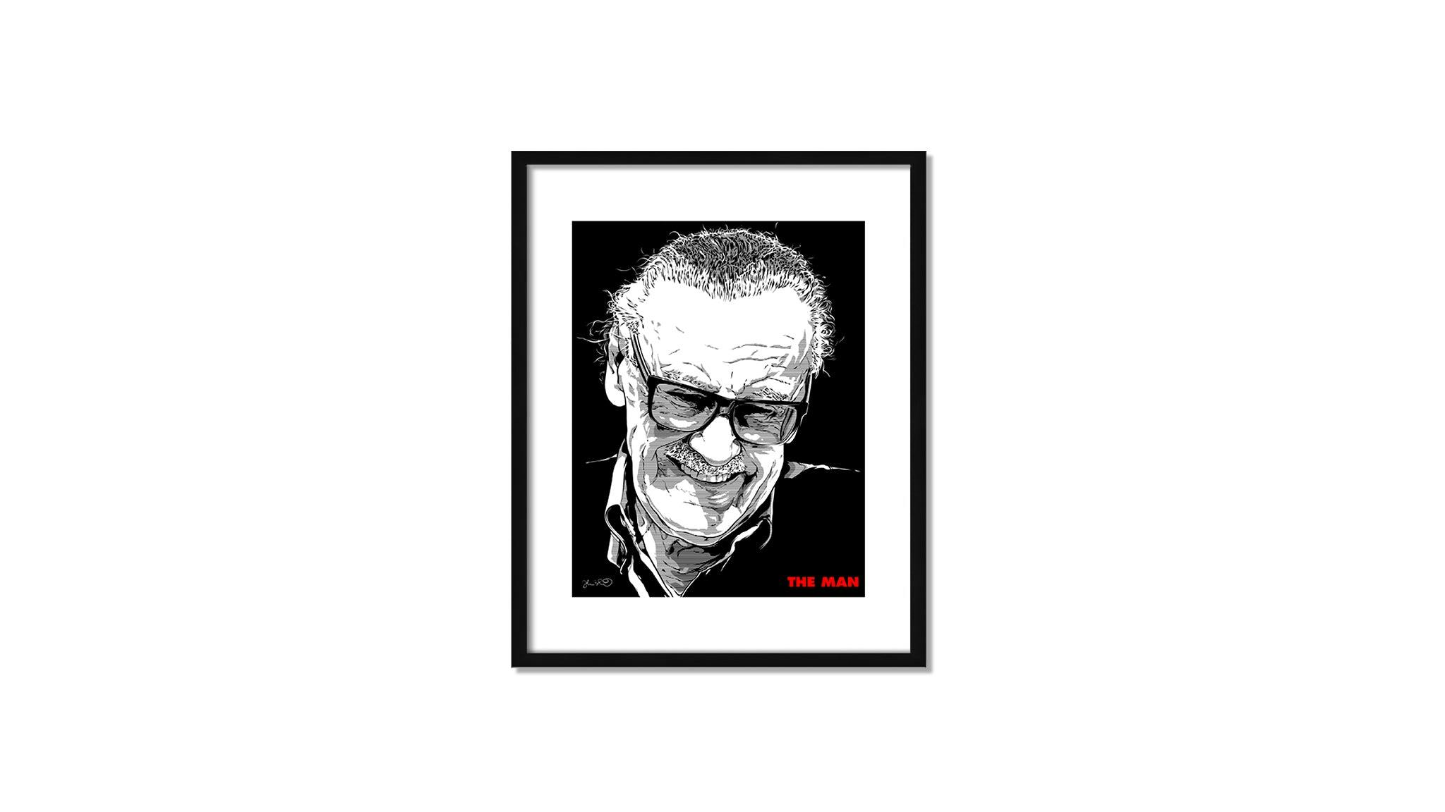 Paper w/ Black Frame